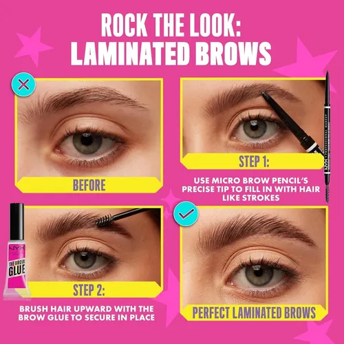 Lápiz Micro Ceja Nyx 2 Blonde Vegano