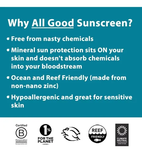 Protector Solar Facial Mineral Spf30 All Good 2×1.7 Oz