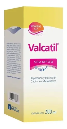 Shampoo Valcatil Anticaida Reparador Cuero Cabelludo 300 Ml