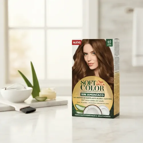 Wella Soft Color Kit Tintura Semipermanente 60 Rubio Oscuro
