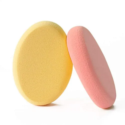 Pack De 2 Esponjas De Maquillaje Tono Piel Y Rosa