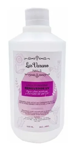 Removedor Para Uñas Semipermanentes Las Varano 500ml