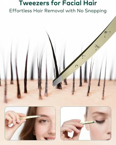 Pinza Profesional Acero Inoxidable Para Cejas Mujer Hombre