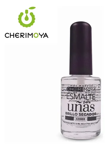 Esmalte Para Uñas Brillo Secador Cherimoya 10ml Manicura