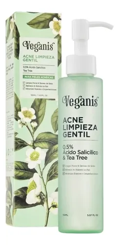 Gel De Limpieza Antiacne Veganis 150ml