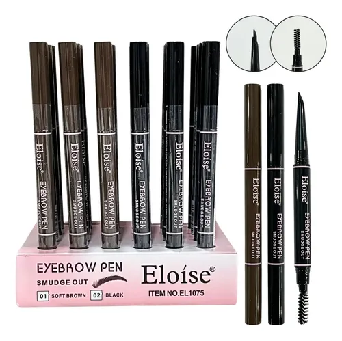 Lapiz Delineador De Cejas Retractil Punta Super Fina Eloise