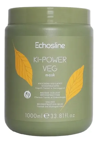 Mascarilla Capilar Echosline Ki-power Veg Reconstrucción 100