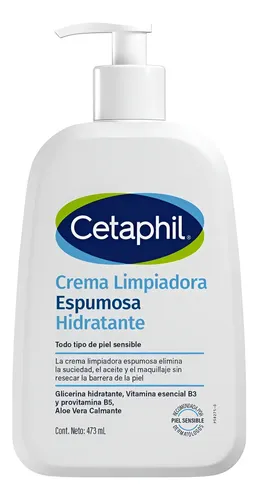 Cetaphil Limpiador Crema Espuma 473ml