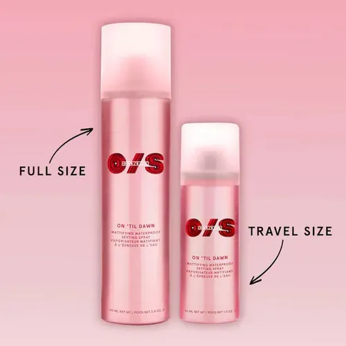 Fijador De Maquillaje One Size Spray Mate 143 Ml Full Size Tono Del Primer Sin Tono