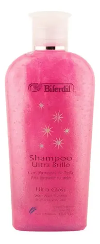 Biferdil Champú Ultra Brillo Con Proteina De Perla Shampoo