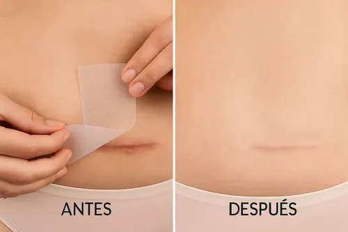 Parche Cicatrizante Cirugia Cesarea 150cm Heridas Embarazo Neutra