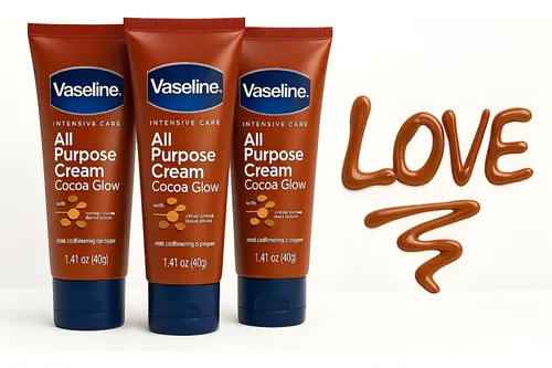 Loción Corporal Vaseline Cocoa Glow Hidratación 40 G X3 Uni