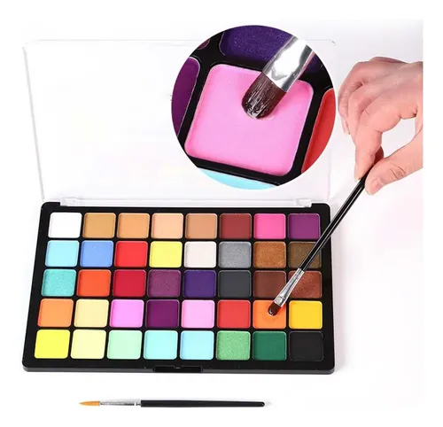 Juego De Pintura Facial, Paleta De Pintura For Carnavales