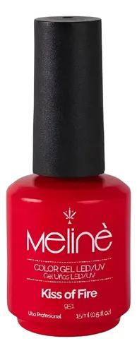Esmalte Gel Led Uv Eternal Flame Meline 15 Ml Kiss Of Fire 951