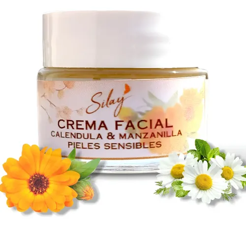Crema Natural Hidrat. Calendula Y Manzanilla. Piel Sensible