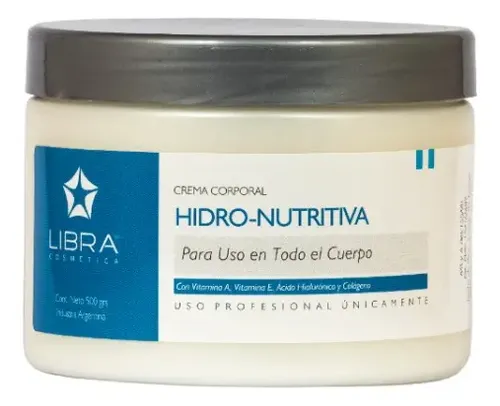 2 Crema Hidronutritiva Regeneradora 500gr. – Libra Cosmetica Fragancia Suave