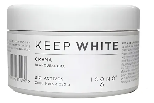 Keep White Crema X 250 Grs Blanqueadora De Manchas Icono