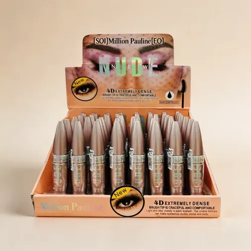 Máscara De Pestañas Rímel Million Pauline 4d Nude Waterproof