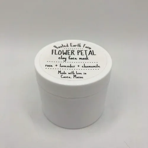 Mascarilla Facial Arcilla 6 Arcillas Con Pétalos De Flor
