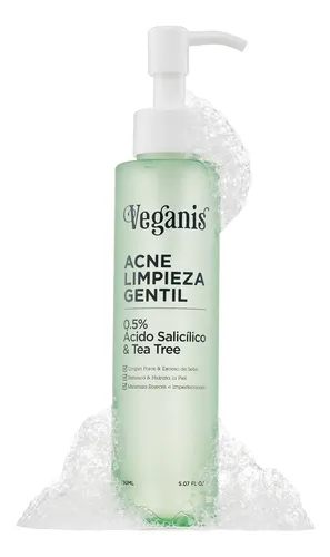Veganis Gel Acne Limpieza Gentil 150 Ml S/tacc Cruelty Free