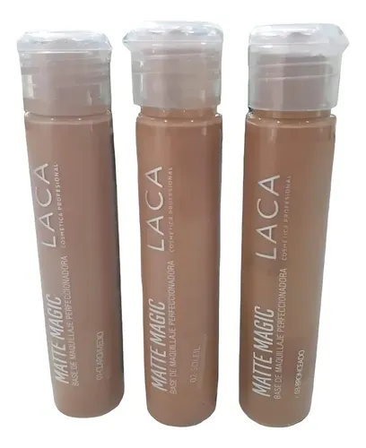Base de Maquillaje Laca Matte Magic con Acabado Mate y Tono Soleil