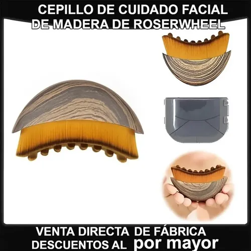Brochas De Contorno De 2 Piezas, Diseño De Masaje Linfático