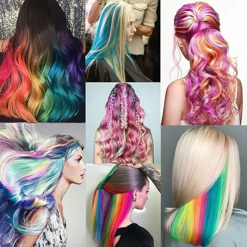 Extensiones Cabello Sinteticas Cortinas Fantasía, 26 Unidade