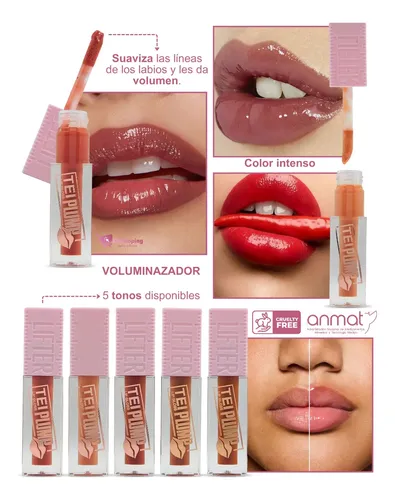 Liftergloss Plump Voluminizador Gloss Con Color