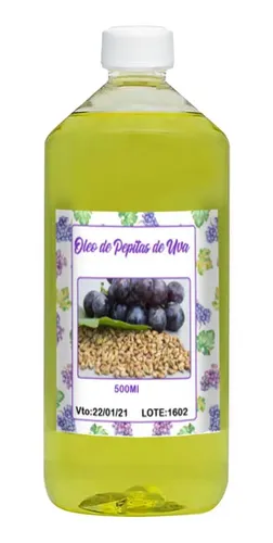 Oleo Para Hacer Masajes Con Aceite De Semillas De Uva 500ml