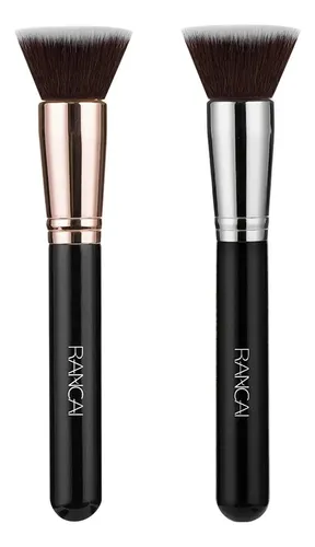 Brocha Plana For Base Maquillaje Bb Cream De 2piezas Rancai