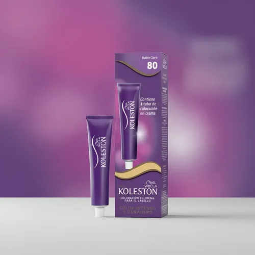 Tintura Permanente Koleston Single Tono 80 Rubio Claro 50g