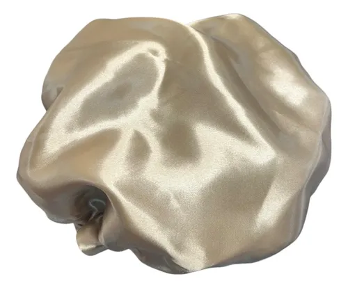 Gorro de peluquería satén Bonpel Simple dorado para proteger cabello