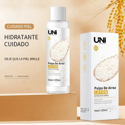 Locion Facial Pulpa De Arroz Hidrata Y Humecta 120ml