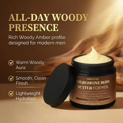 Manteca Corporal Allaura Beauty Woody Amber 150g