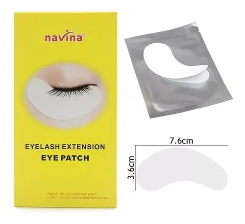 Parches Navina Almohadilla Gel Extensión De Pestañas X10u.