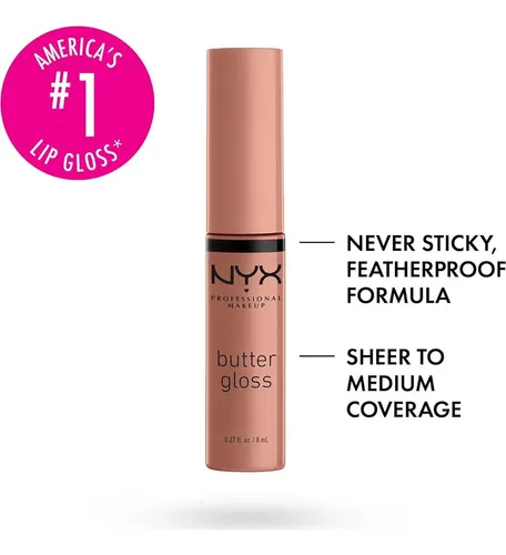 Paleta De Contorno Black Radiance 10.8g Y Brillo Labios Nyx