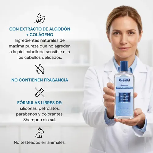 Capilatis Shampoo Hipoalergenico 420ml