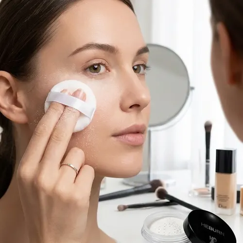 Polvo Volatil Translucido Hd Maquillaje Facial Profesional