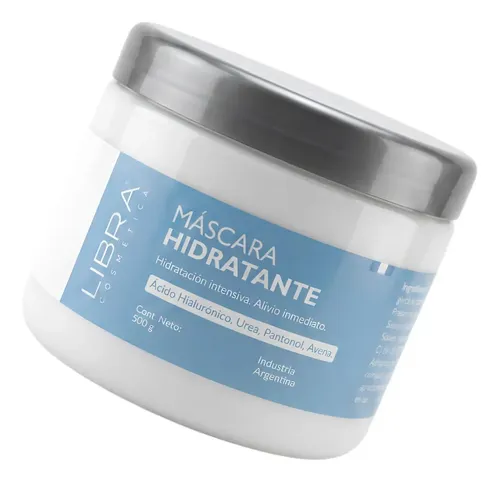 Libra Mascara Facial Hidratante Intensiva 500g Todo Tipo De Piel