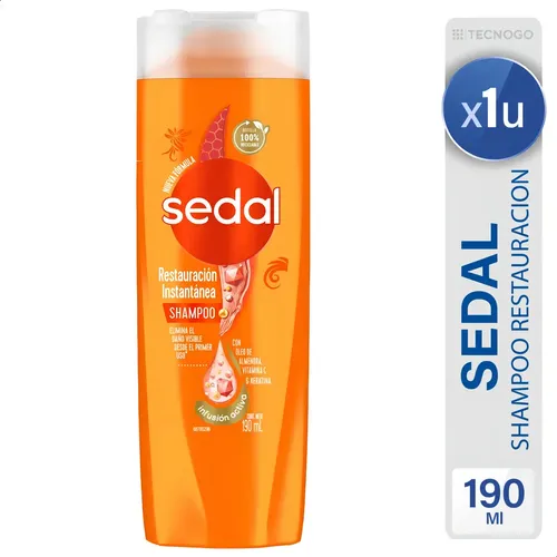 Shampoo Sedal Restauracion Instantanea Con Oleo 190g