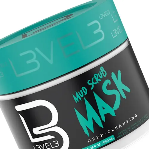 Mascarilla Facial L3 Level 3 Exfoliante De Barro 500ml