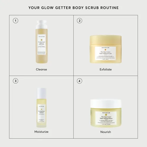 Exfoliante Corporal Naturium Glow Getter Azúcar Exfoliante 2