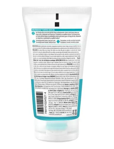 Neutrogena Purified Skin Gel Limpiador 150gr