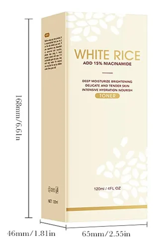 Tónico De Arroz, Tónico Hidratante Profundo De Arroz @