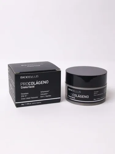 Crema Facial Procolágeno Firmeza Hidratación 50g Biobellus Momento De Aplicación Día/noche Tipo De Piel Normal