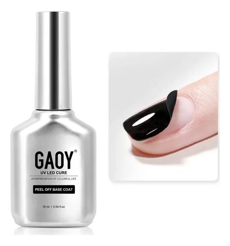 Base Coat Despegable Gaoy 16ml Para Esmalte De Uñas En Gel