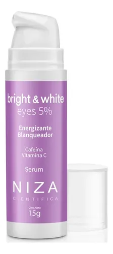 Bright White Eyes 5% Serum Blanqueador X15 Niza Momento De Aplicación Día/noche Tipo De Piel Todo Tipo De Piel