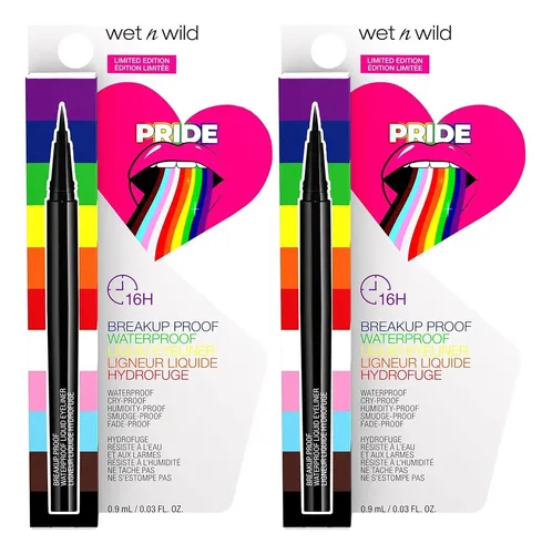 Delineador Líquido Impermeable Pride Wet N Wild 2 Pack