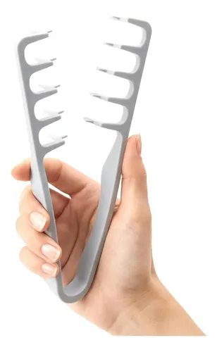 2 Peine Ancho De Dientes Grande Cabello Voluminoso .
