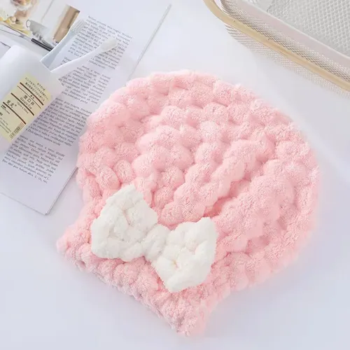 Toalla De Microfibra Para Cabello Mojado, Turbante De Secado As Shown